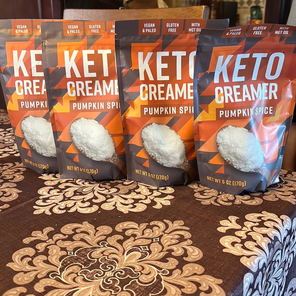 Keto Pumpkin Spice creamers